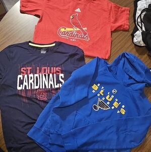 adidas Kids Red Cardinals T-Shirt